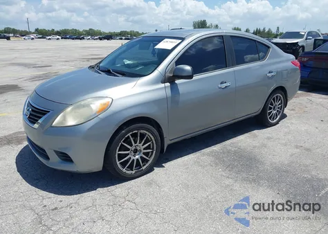 2012 Nissan Versa 1.6 Sv z USA, uszkodzony, nr VIN 3N1CN7AP6CL887651